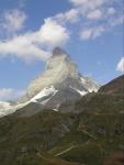 105. Pohledy od Schwarzsee na Matterhorn