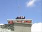 085. HornliHutte 3200m, záchranná akce na Matterhornu