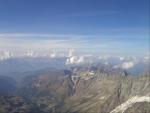 047. Pohledy z vrcholu Matterhorn 4477m, pondělí 25.8.2003, 10:00am