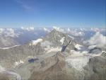 063. Pohledy z vrcholu Matterhorn 4477m, pondělí 25.8.2003, 10:13am