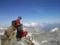 051. Pohledy z vrcholu Matterhorn 4477m, pondělí 25.8.2003, 10:00am