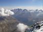 056. Pohledy z vrcholu Matterhorn 4477m, pondělí 25.8.2003, 10:02am