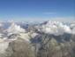064. Pohledy z vrcholu Matterhorn 4477m, pondělí 25.8.2003, 10:13am