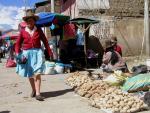 057. Huaraz, nákup potravin na hory