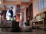 064. Huaraz, balení nakoupených potravin a příprava na přesun do Yungay