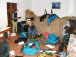 111. Yungay, hostal Gledel, balení a příprava na přesun do hor na Chopicalqui