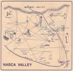 581. Nasca valley, přehled všech útvaru, které je možno vidět z vyhlídkového letadla