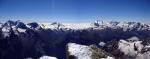 097. Pohledy z vrcholu Weisshorn 4505m