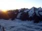 067. Cestou na Weisshorn 4505m - východ slunce 06:16