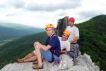 166. West Virginia, Seneca Rocks - on the top